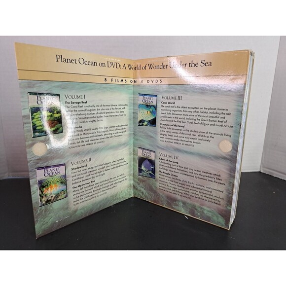 Planet Ocean DVD Deluxe 4 Disc Collector's Box Set Travel Nature Adventure - Picture 5 of 7